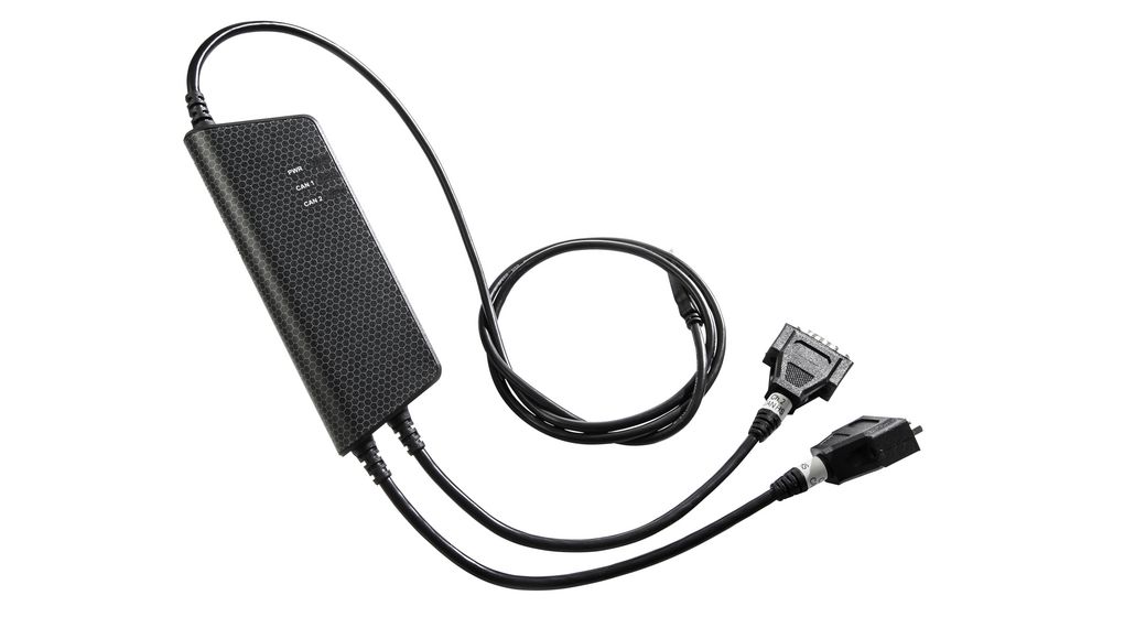 Interfacegateway USBcan, CAN v2.0A / CAN v2.0B, DB9, mannelijk - USB 2.0, Poorten 2